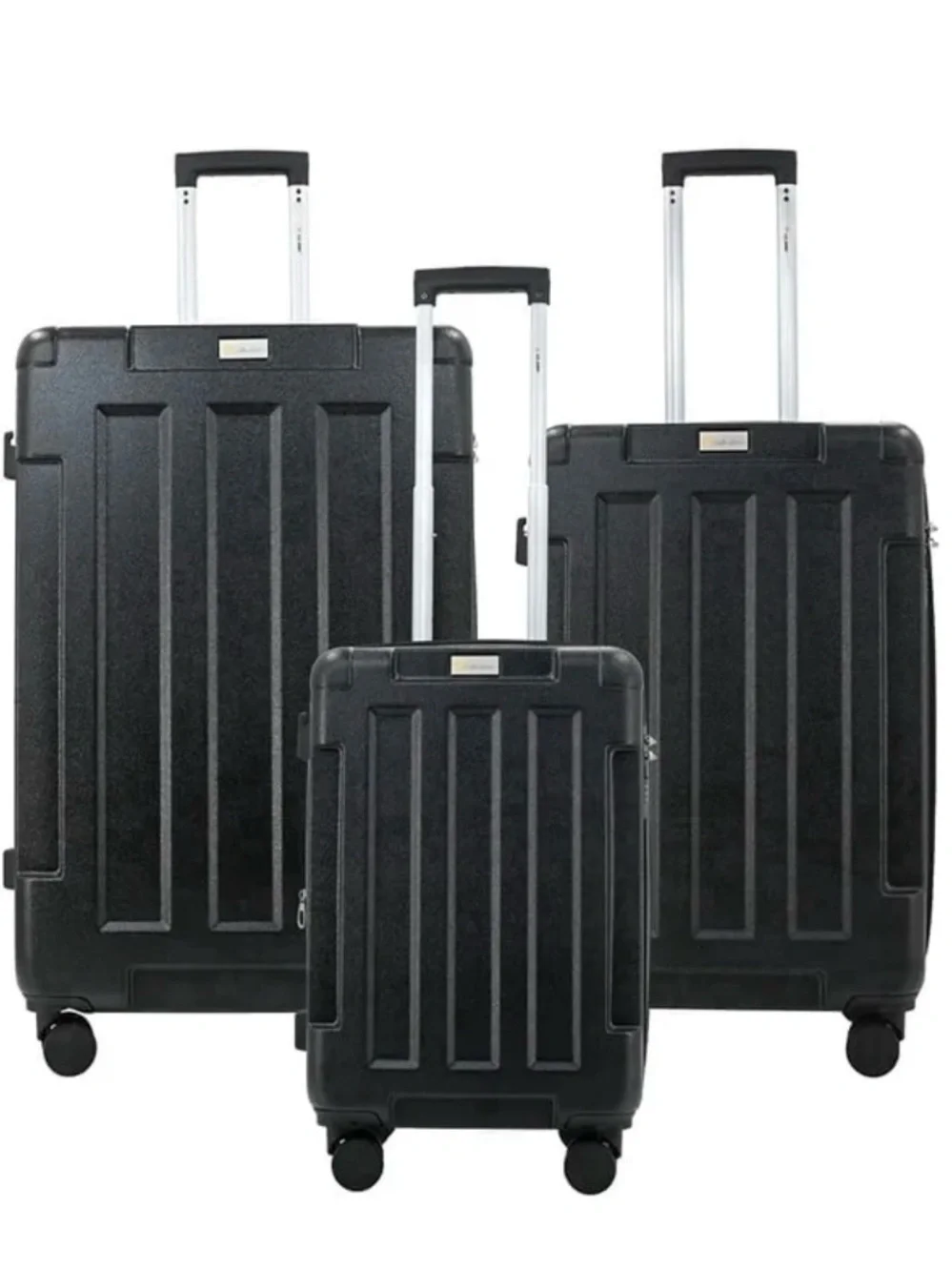 U.S. Army Black 3-Piece Spinner Luggage Set